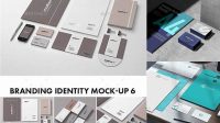 2010+ Brand Identity Mockup Free Creative Design Mockup