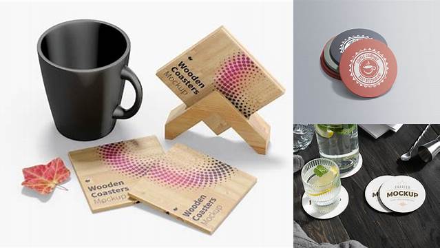 2010+ Mug And Coaster Mockup Free Download Professional PSD