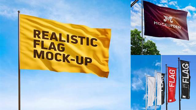 2012+ Online Flag Mockup Digital Download