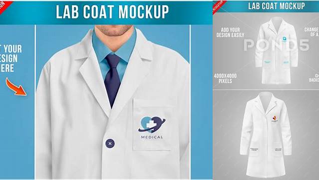 2017+ Lab Coat Mockup Psd Modern PSD Templates