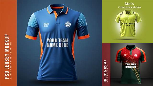 2018+ Cricket Jersey Mockup Digital Download