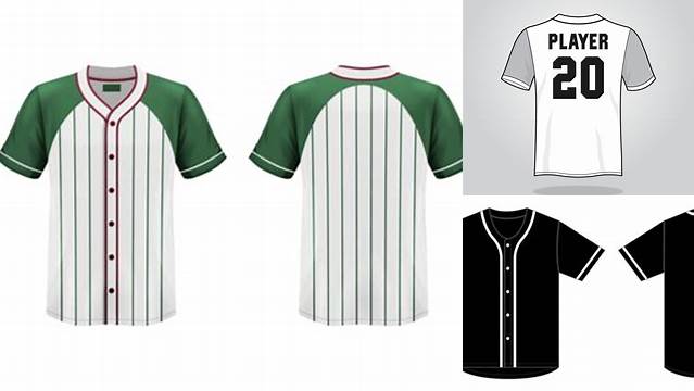 202+ Baseball Jersey Template Psd Smart PNG Image