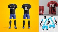 2022+ Mockup Uniforme Futebol Psd Free Creative PSD Resources