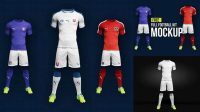 2027+ Soccer Kit Mockup Free PSD Free Download