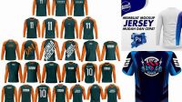 2030+ Template Jersey Lengan Panjang Digital Download