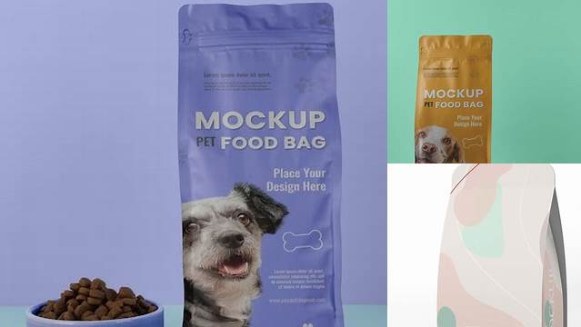 2031+ Pet Food Mockup PSD Download