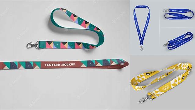 2036+ Lanyard Mockup Free Premium Design Freebie