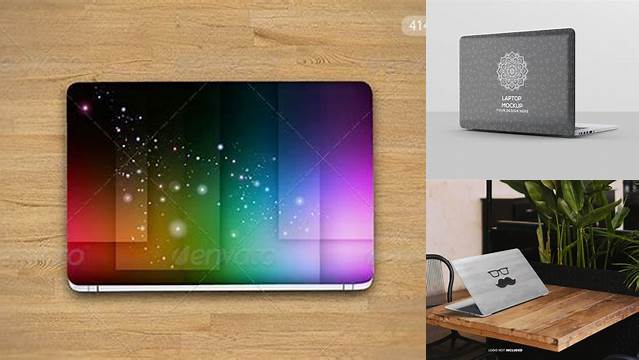 2050+ Laptop Skin Mockup Free Exclusive Free Photoshop Mockup