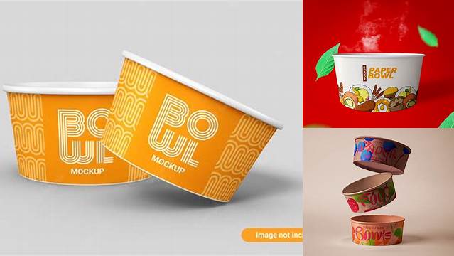 2060+ Mockup Paper Bowl Free Creative PSD Resources