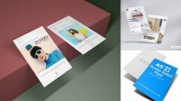 2072+ Double Sided Flyer Mockup High-Quality Editable PSD