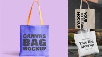 2079+ Tote Bag Mockup Online Best Free Mockup PSD