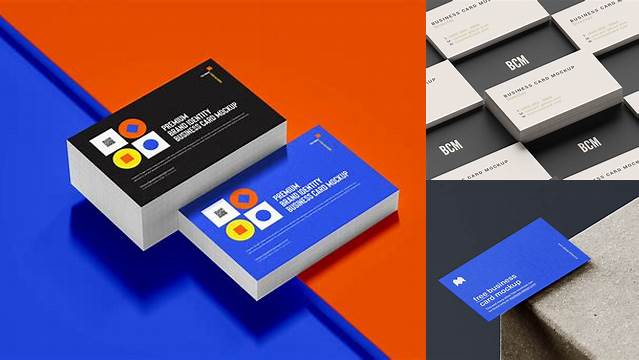 2086+ Business Card PSD Mockup Free Graphic Mockup PSD