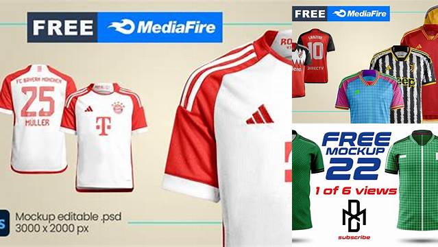 2088+ Adidas Jersey Mockup PSD Download