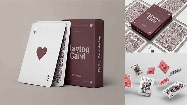 2088+ Card Deck Mockup Free Download Free