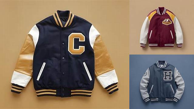 2089+ Varsity Jacket Mockup Easy Editable