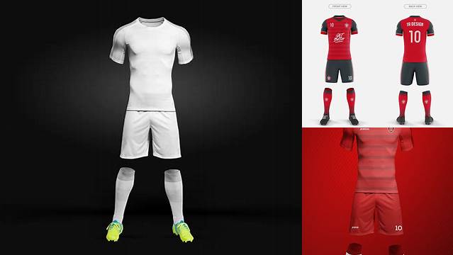 209+ Soccer Kit Mockup Hight Resolution