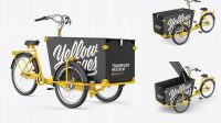 2095+ Cargo Bike Mockup Easy Editable