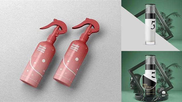 2099+ Pocket Spray Mockup Free PSD Download