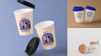 2106+ Styrofoam Cup PSD Mockup Downloadable PSD Design Template