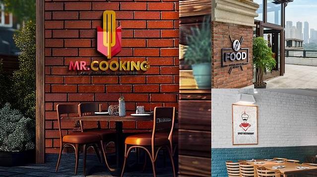 2107+ Restaurant Logo Mockup Psd Free Download 2020 For Free Download