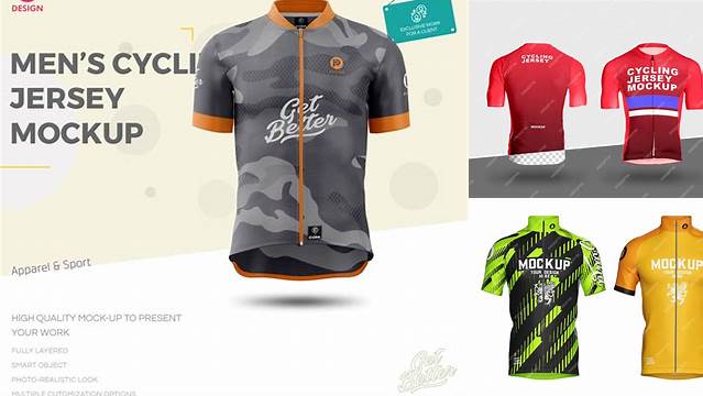 211+ Cycling Jersey Mockup Free Download PSD Free Download