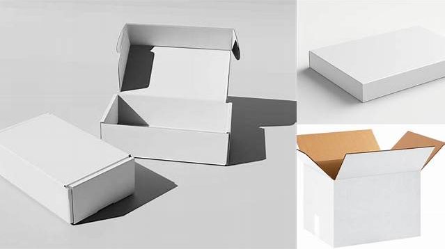 2112+ White Wide Cardboard Box Exclusive Digital PSD Resource