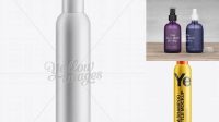 2114+ Slim Spray Bottle Mock-up Digital Download PSD for Free