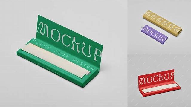 2115+ Rolling Paper Mockup Premium Quality PSD Freebie