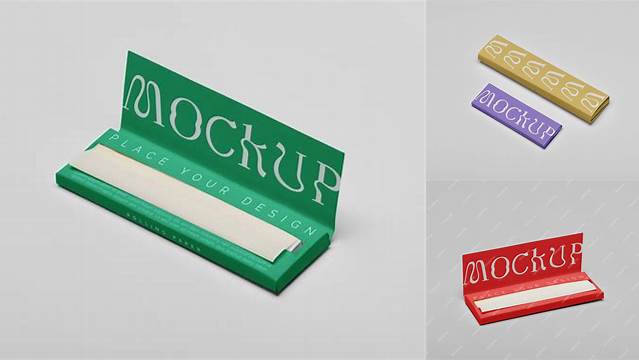 2115+ Rolling Paper Mockup Premium Quality PSD Freebie