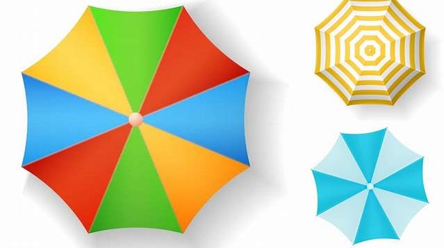 2119+ Umbrella Top View Fully Customizable Photoshop Freebie