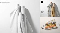 2120+ Fabric Roll Mockup Free Photoshop Freebie