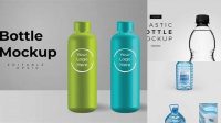 213+ Plastic Bottle Mockup For Free Download