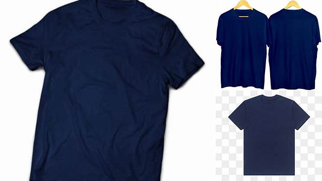 2131+ Mockup Kaos Biru Navy PSD Download