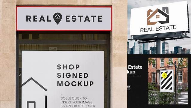 2131+ Real Estate Mockup Free PSD Mockup Resource