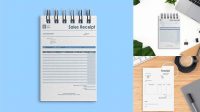 2131+ Receipt Book Mockup Best for Showcase