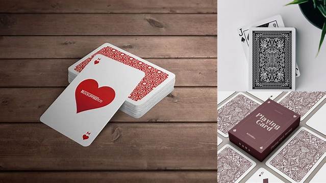 2135+ Playing Cards Mockup Free Psd Free PSD