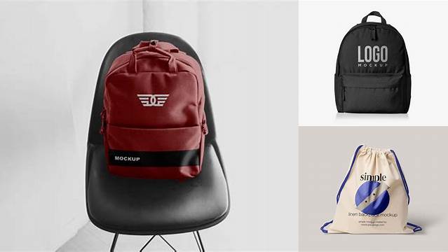 2139+ Backpack Mockup Hight Resolution