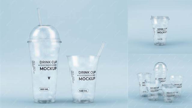 2140+ Clear Plastic Cup Mockup Download Free