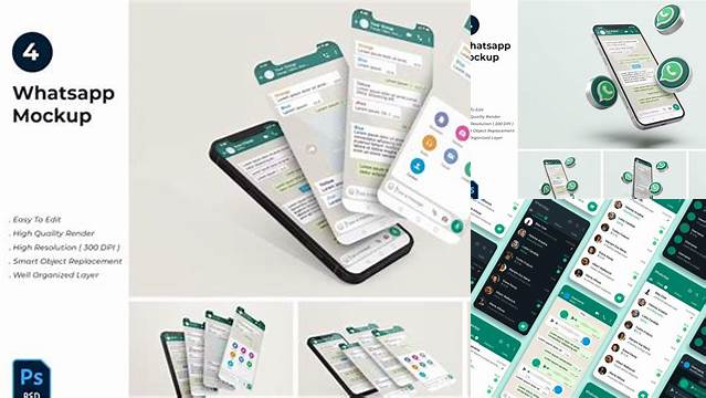 216+ Mockup Whatsapp Free PSD for Creatives