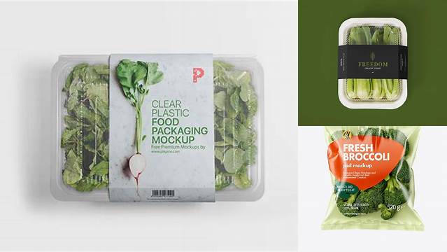 2161+ Vegetable Packaging Mockup Free Modern Photoshop Resource