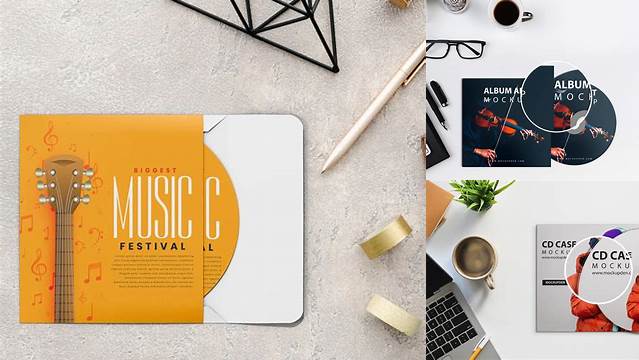 2163+ Album Cover Mockup Psd Free PSD Free Download