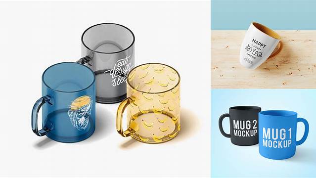 2167+ Mug Animated Mockup Free Mockup PSD