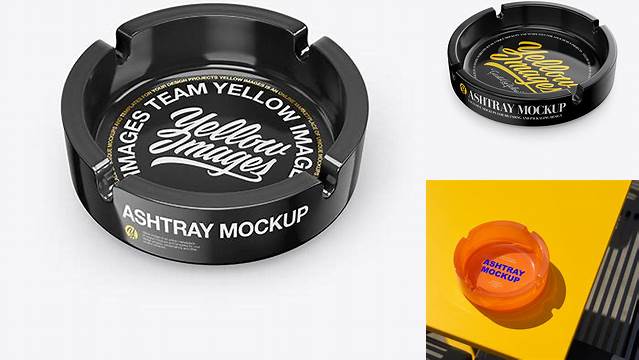 2170+ Ashtray Mockup Free Free Graphic Design Resource