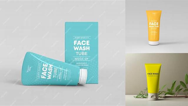 2175+ Face Wash Mockup Download PSD Now