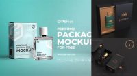 218+ Perfume Box Mockup For Free Download