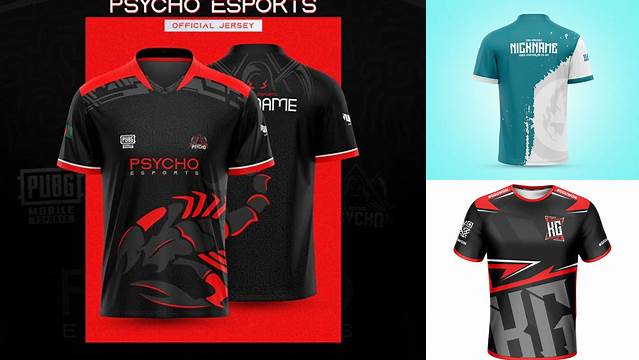 2187+ Download Mockup Jersey Esport Include TIFF