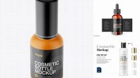 2187+ Matte Opened Cosmetic Bottle PSD Mockup Professional Graphic PSD Download