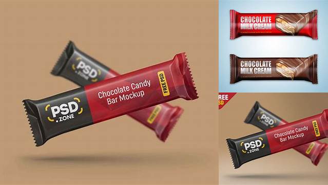 2190+ Candy Bar PSD Mockup Professional Quality Freebie PSD File