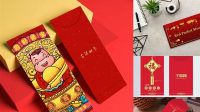 2194+ Red Packet Mockup Free For Free Download