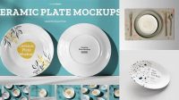 2196+ Matte Box with Plates PSD Mockup Free Downloadable Graphic Resource